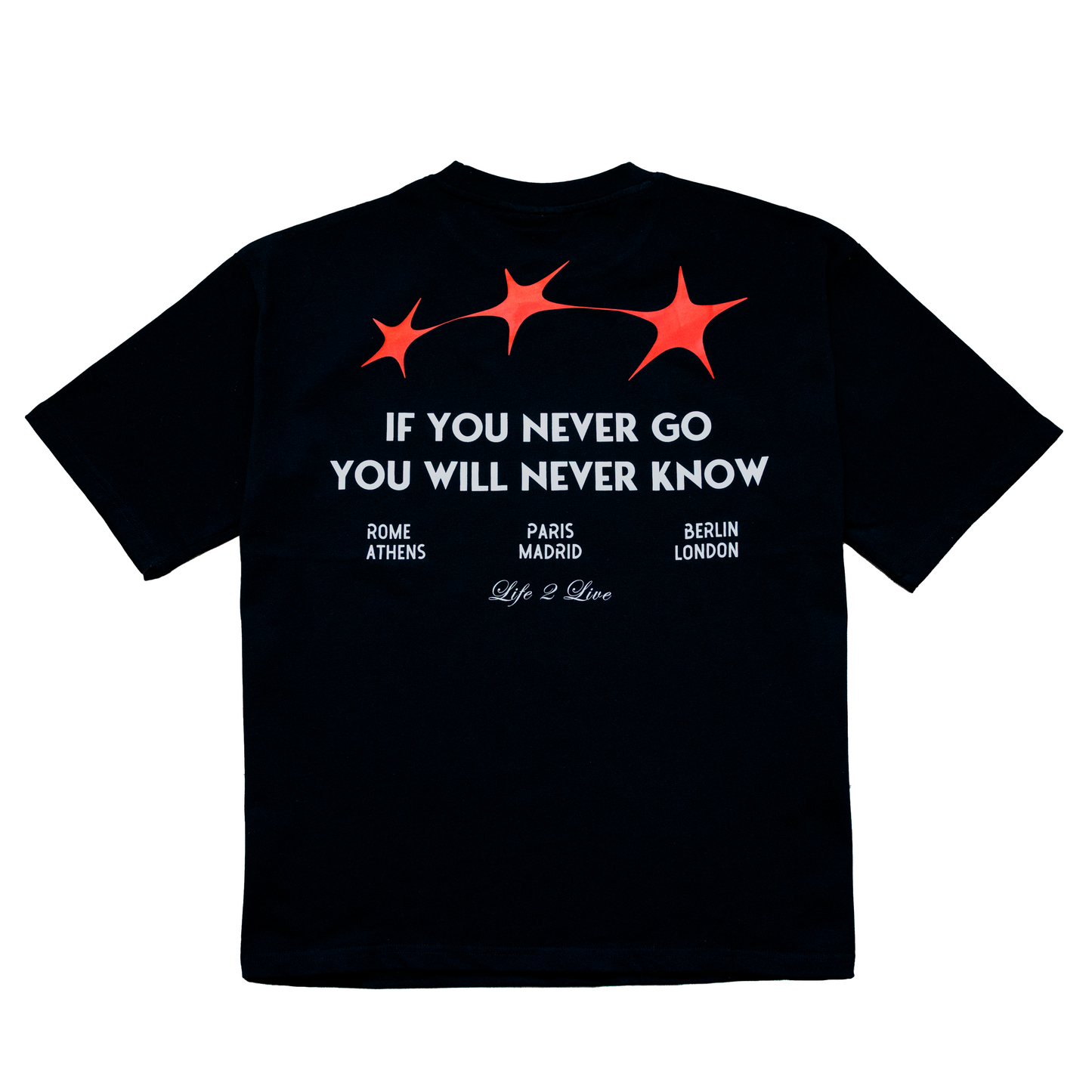 COSMIC BLACK TEE