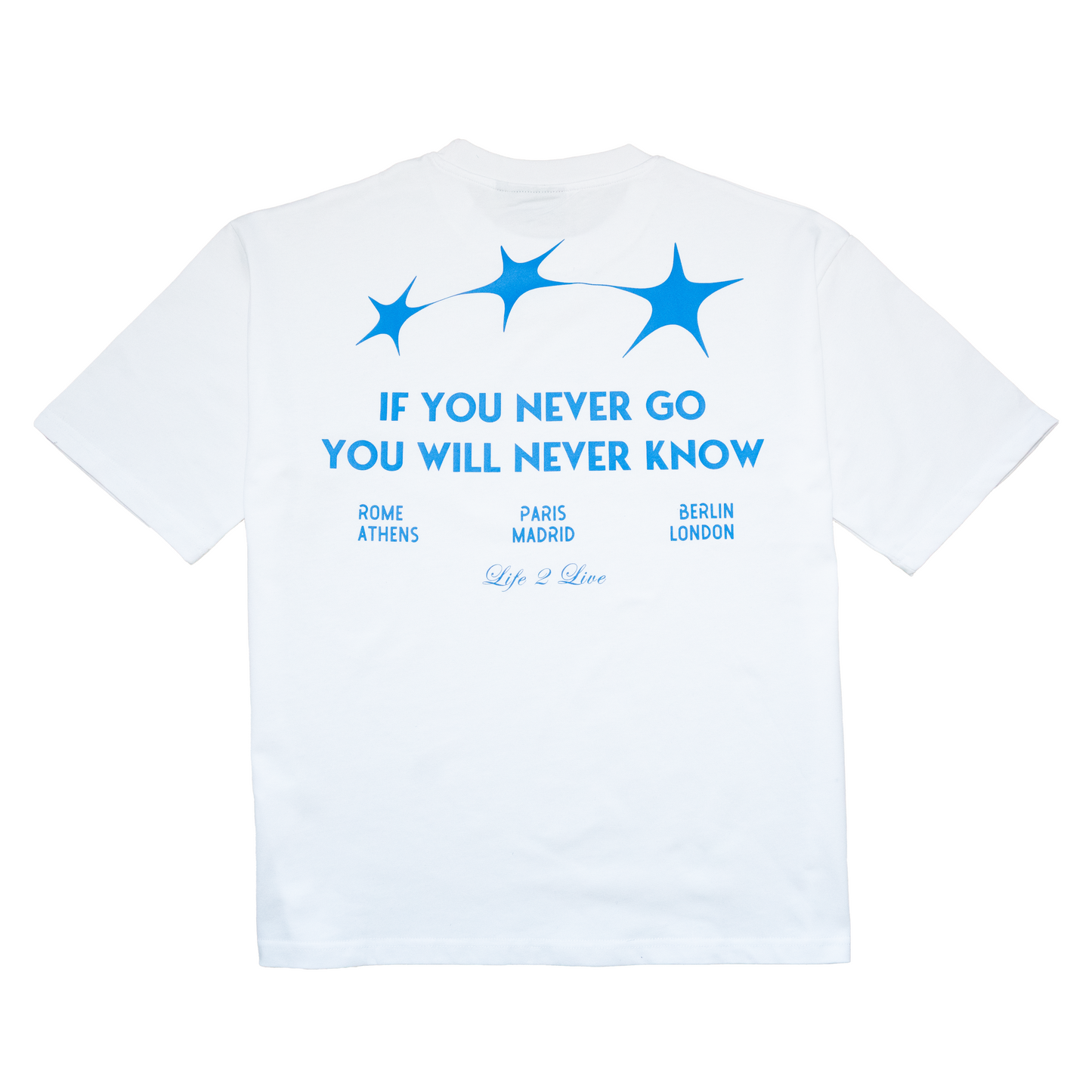COSMIC WHITE TEE